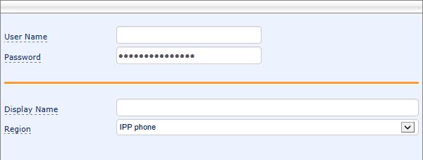 Click the Add User button (before adding phones to the IP phone management server you must add users); the following screen is displayed: Figure 3-10: Add User 3.