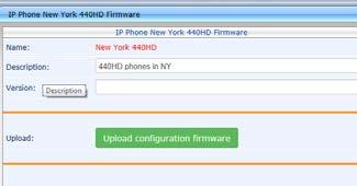 img firmware file to the pc. Click the phone's Name; the screen shown in Figure B-23 opens. Click the Download firmware button. Edit a phone's.img firmware file. Click the name or click the Edit button in the row.