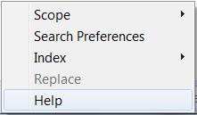 Miscellaneous Search Improvements Search field is no longer disabled while a search is running Makes it possible to start a new search at any time Progress bar for Search operations now reports