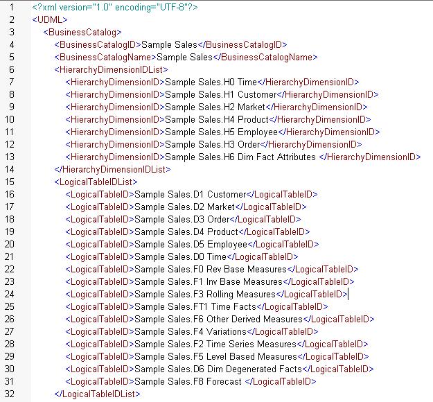 XML examples format on data type Let s derive the data type from the UDML-XML we parsed from the original sales
