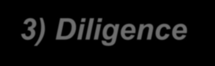 3) Diligence Enforce Your Efforts Follow Your Incident Response Plan Involve your Incident Response Team (IRT) include others who may be impacted Develop communication with everyone at the table