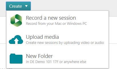 Click Create, Record a New Session 4. Click Open Panopto. If Panopto does not open, it must be downloaded. 5.