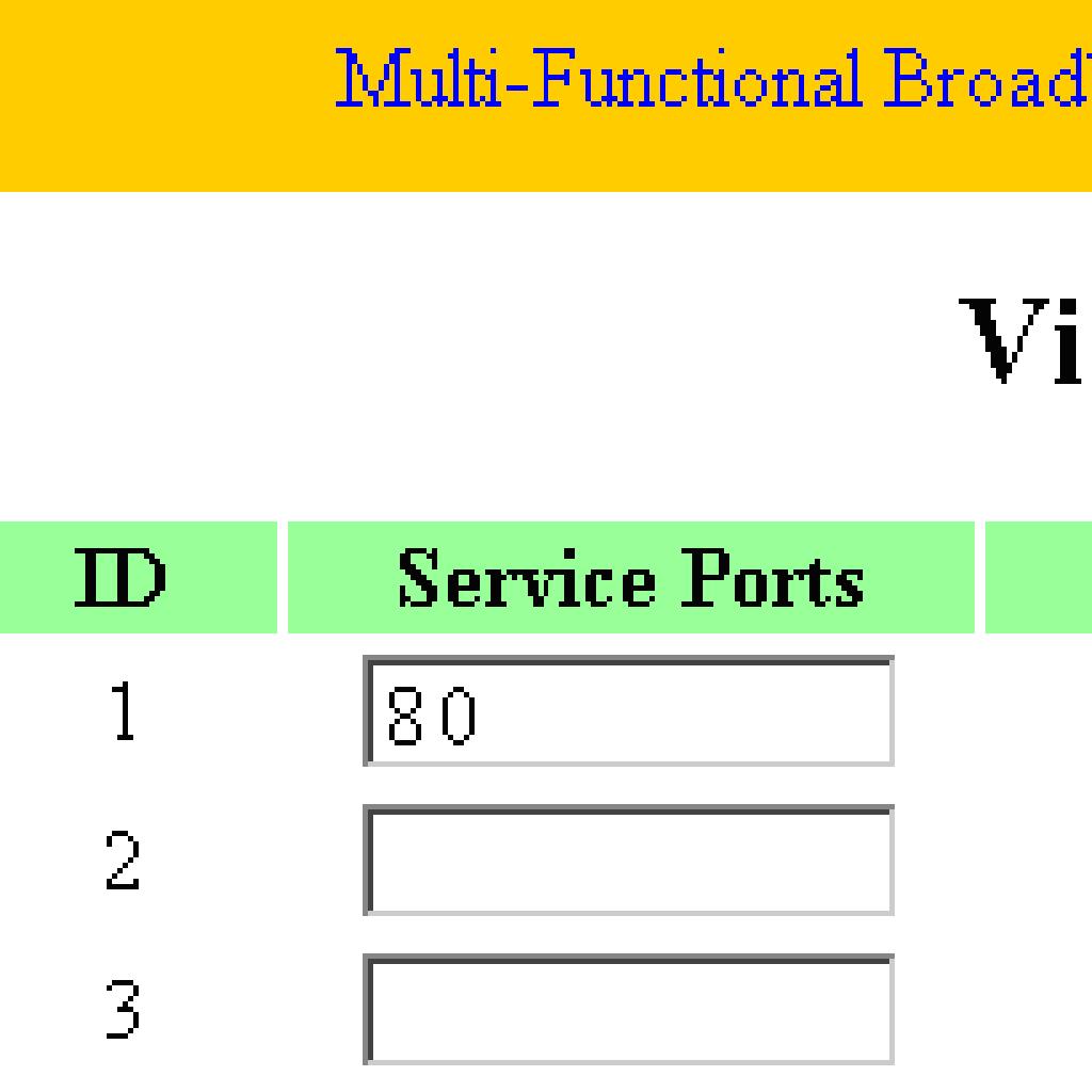 Fill the IP address and port of