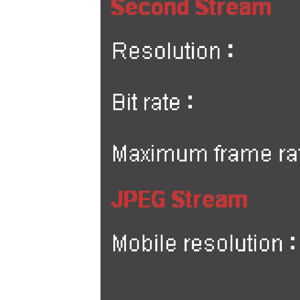 User can set Max frame rate,