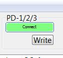 Writing the Stem list to the PD-1/2/3 Once the PDStem software is connected to the PD-1/2/3 you can write your stem list to the unit(s) thus will take about 60 seconds as it takes time to write to
