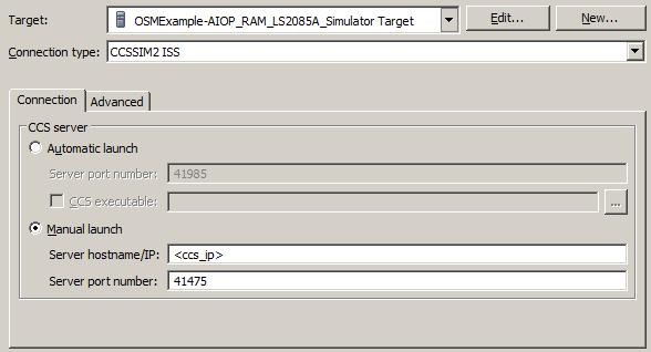 Running OSM example on LS2 simulator 4. Click Debug. Figure 37.