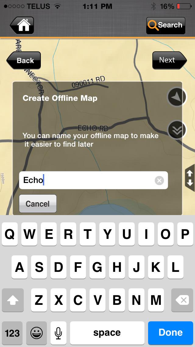 12 DOWNLOAD Offline Map Create Offline Map Select the Create