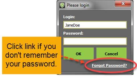LOGGING IN You must have a registered login name and password in order to use VERIPATROL. Starting the VERIPATROL Admin Application When you start VERIPATROL the login screen is displayed.