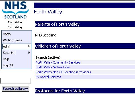 Click here When you select NHS Directory it will link you to your own health board area.