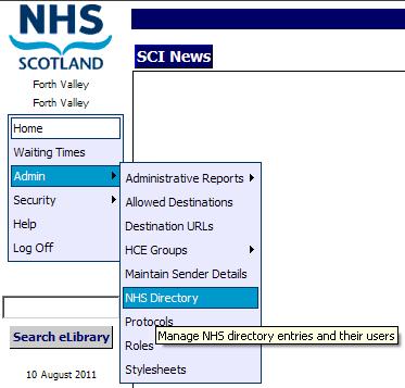 WORKING WITH THE NHS DIRECTORY Finding Non GP Locations/Providers Non GP Locations/Providers