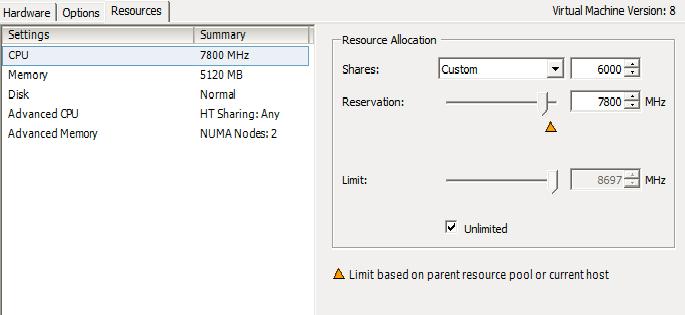 Reducing CPU reservations on the duplex Communication Manager server Reducing CPU reservations on the duplex Communication Manager server 1.
