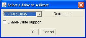 redirect an ISO CD/DVD image.