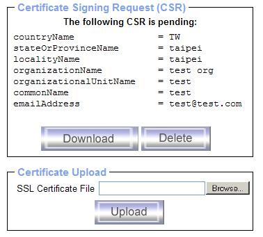 Diagram 7-24 SSL Certificate