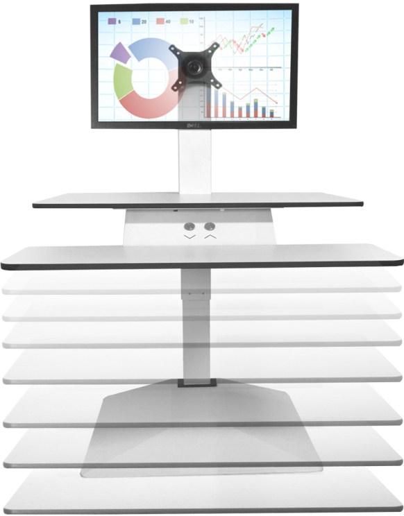 Not only is the Standesk a great way of reducing fatigue and other health issues, it can also be used where there is a requirement for people of different sizes to operate at the same location at