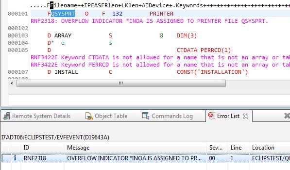 RFE36972 - Remove old Syntax Checker messages as well as Compiler error list entries after