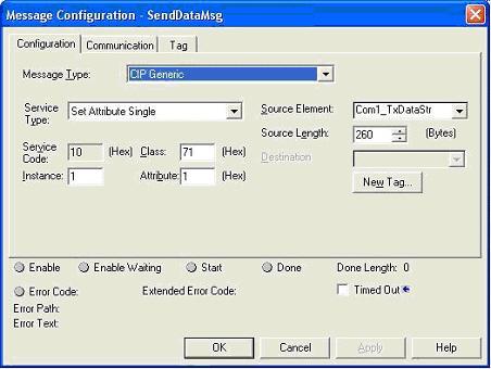 RSLogix 5000 Screen Examples 6.4.7. RSLogix 5000 Screen Examples The following subsections explain how to configure the DeviceMaster through RSLogix 5000. 6.4.7.1.