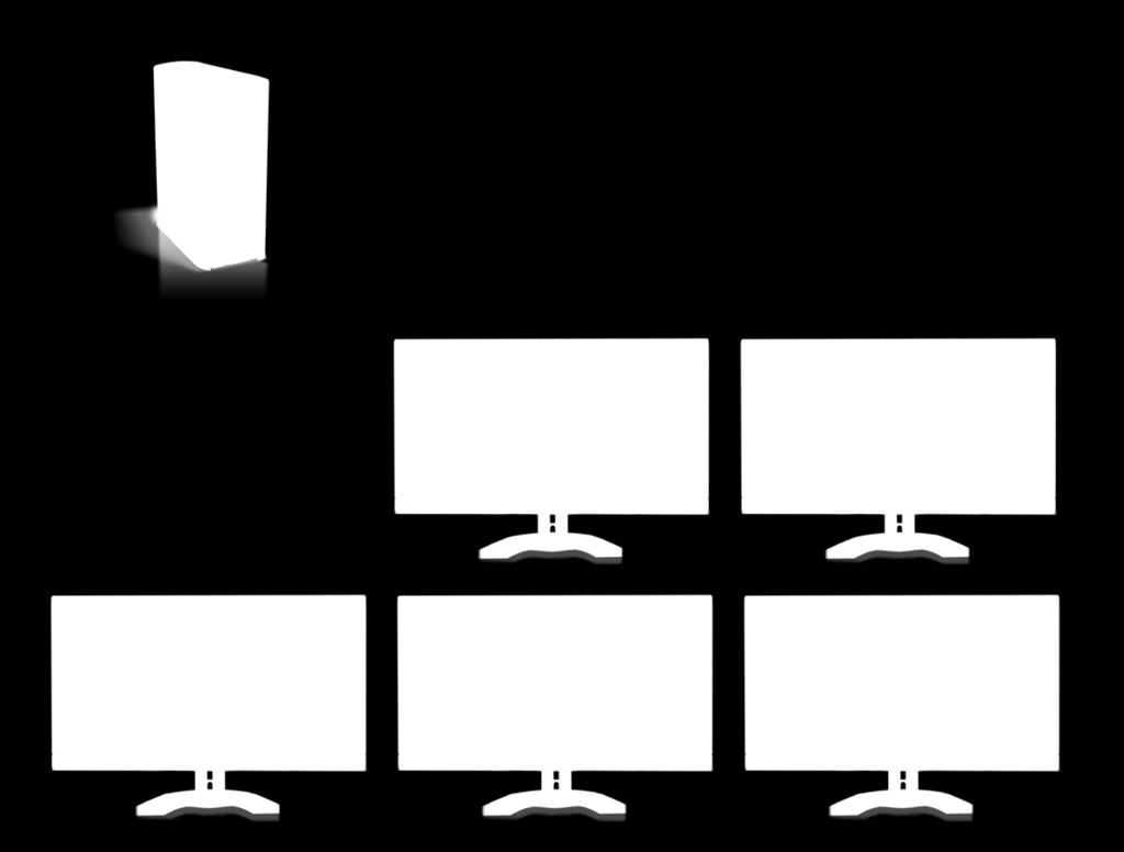 MultiMonitor can be used to span sessions across monitors and/or run individual or multiple sessions on each monitor. Touchscreens are also supported.