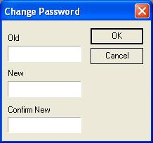 Select account from the User Name list, and then click Change password. The Change Password dialog box appears. 3.