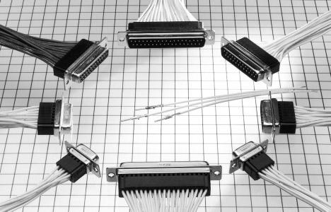 27 mm (standard) for ease of connecting standard ribbon cables.