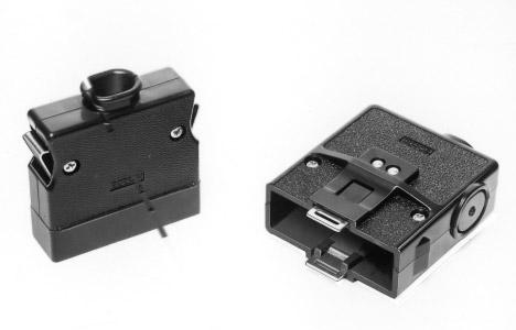 Combinations in a wide variety are possible as required, such as soldering, wrapping, and crimping cable connector mated with dip connector.