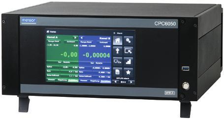 Calibration technology Modular pressure controller Model CPC6050 WIKA data sheet CT 27.