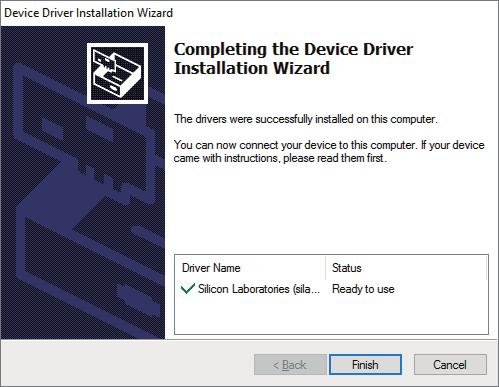 If you want to install to the 32 bit version OS, double-click CP210xVCPInstaller_x86.exe.