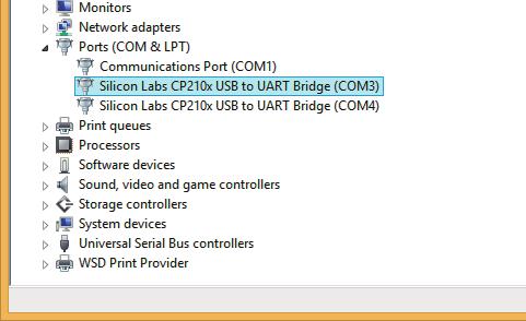 3. DRIVER INSTALLATION Windows 8.1 (Continued) i Connect the USB cable between the radio and the PC, as shown below. Then, turn ON the radio s power. Confirm the USB cable connector shape.