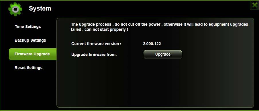 1. Download and save the latest firmware version on your computer. 2.