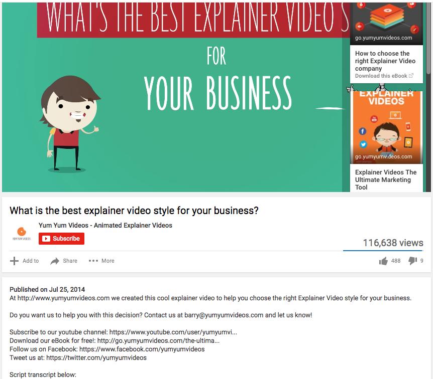 Case Study: Yum Yum Videos Overview: Ranked #1 on YouTube s search engine page within 3 months