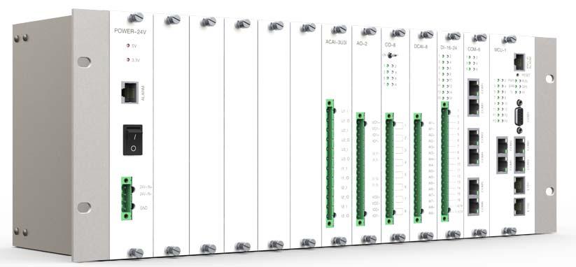 First Glance of DF1725IED Box type plug-in modular rack structure, Height: 4U (177.