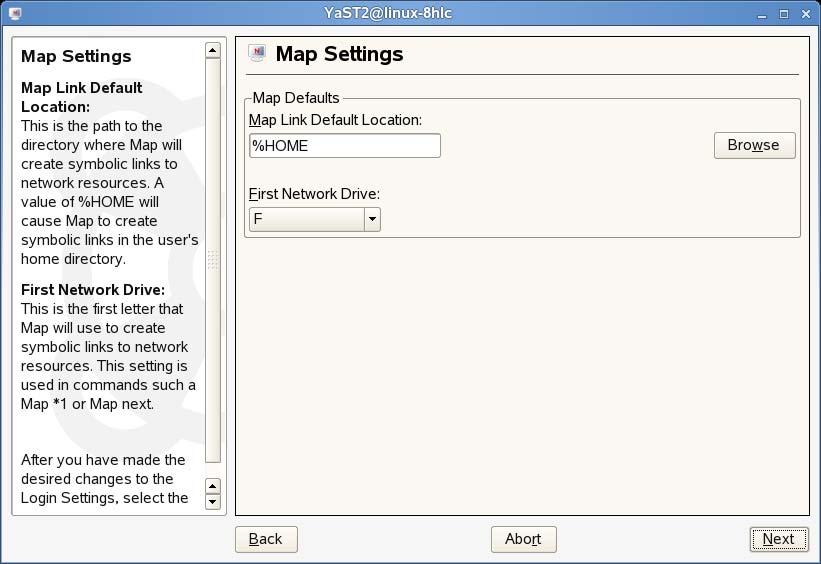 if the network does not use NMAS, login might take additional time, so you can disable NMAS authentication by disabling this setting. This option is selected by default.