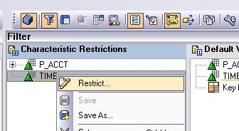 19. Select ZDTACCT from the left side, and then click the Arrow to move it to the right side.