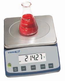 VWR E-SERIES BALANCES E-Series Balances: Entry Level Balance for Basic Weighing Needs Entry-Level Balance offers sturdy construction and ease-of-use to make the VWR
