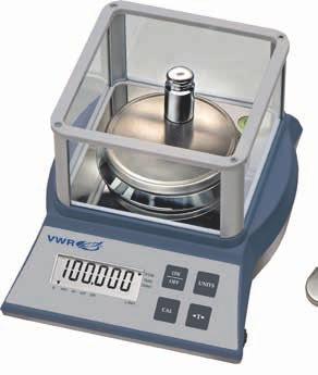 VWR P-SERIES BALANCES P-Series Balances: Anywhere that Accuracy and Portability is Required Versatile: The VWR P-Series balances are ideal for educational, light industrial, and general laboratory