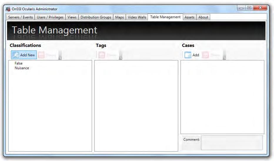 Ocularis Administrator Ocularis Administrator User Manual Event Handling As events are triggered and alerts are displayed in the Ocularis Client, the operator has the opportunity to handle or ignore