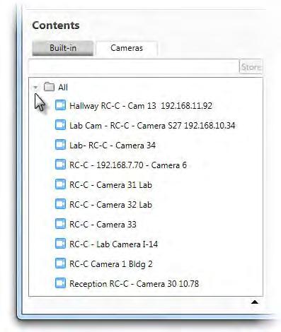 looking at its name. In these cases, you may invoke a Camera Preview for a selected camera. TO PREVIEW A CAMERA IN THE VIEWS TAB 1.
