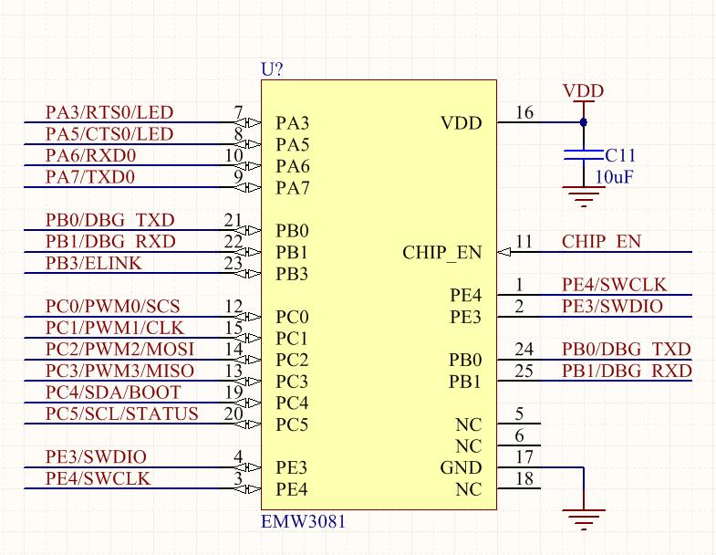 Datasheet [Page 23] Figure 15 External Circuit Design UART is 3.