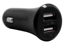 POWER : CAR CHARGERS DUAL USB CAR CHARGER for smartphones, tablets and compatible USB devices Charge two devices simultaneously, fast and safely, while on the road.