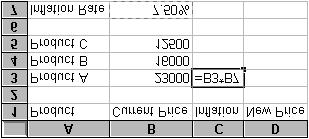 Absolute Cell Addresses In the previous section, you saw that the references in a formula will change when you copy the formula.