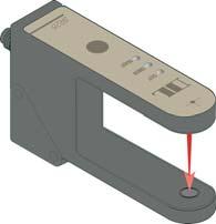 General Information Slot A slot sensor is a version of a through-beam retro-refl ective sensor, where the emitter and receiver are placed opposite each other on the inside of an U-shaped housing.