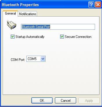 7.2 Bluetooth Serial Port The Bluetooth Serial Port service establishes a virtual COM port connection between your computer and a remote Bluetooth device.