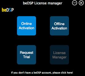 Installation and Authentication Authentication Go to the Applications/ProgramFiles where you will find the bedsp folder.
