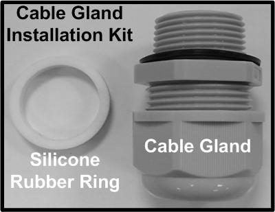 3. Cable Gland Installation For Vandal Proof Dome-Indoor housing, cable connection can be