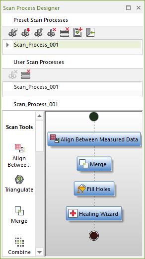 New Scan Process You can now plan automation for scan processes with the new Scan Process tools, and share the desired scan process with your