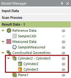 Construction Geometries in the Model Manager - Construction Geometries are now