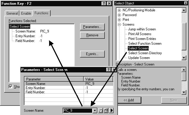 Configuring Text-based Displays Extend Configuration with Simple Elements Add second screen to configuration Proceed as follows: Double click on Screens in the project window A new screen is added