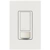 Lutron Maestro -Sensing Switch, Multi-Location/Single-Pole, No Wire Required, 20/277V In White N/A Lighting s Plastic 6 A@20 to 277 VAC lights/3 A@20 VAC fan/3 A@20 VAC light and fan 900 ft2 (82 m2)