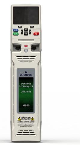 Unidrive M800 AC drive Ultimate performance through advanced onboard motion control M800 adds a powerful second micro processor onboard for high performance CODESYS based machine control M800