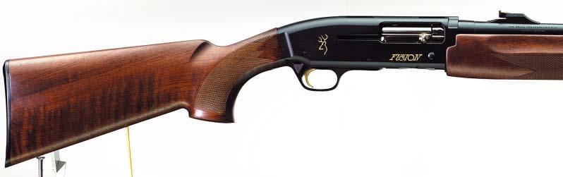Hunting Fusion Gold SEMI-AUTOMATIC SHOTGUNS Fusion Slug Cal 12 This special slug version is equipped with a chromed 3" barrel with a fulllength rifled bore.