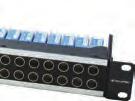 l Also usable as digital audio patchbay. l Can be recessed mm. l Wide designation strip (2 U type). l Lightweight aluminum alloy video jacks. -1-2 - -4-